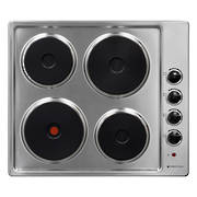 600mm Hob, 4 Element, Electric, Stainless Steel  (DISCONTINUED)