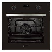 600mm 76Litre Oven, 8 Function, Black (DISCONTINUED)
