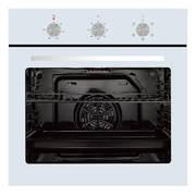 600mm 76Litre Oven, 5 Function, White (DISCONTINUED)
