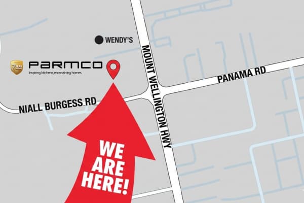 Parmco Outlet Store location map