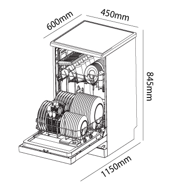 PD45-SLIM-SS-2 dims 336