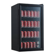 85L Beverage Cooler, Black