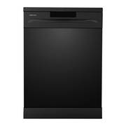 600mm Freestanding Dishwasher, LED Display, Black