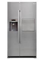 608L Fridge Freezer, Double Door, S/Steel (DISCONTINUED)