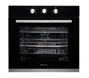 600mm 80 Litre Oven, 5 Function, Black   Series 1
