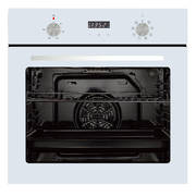 600mm 76Litre Oven, 8 Function, White (DISCONTINUED)