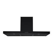 900mm Rangehood Box, Black, 1000M3H