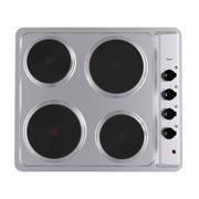 600mm Hob, 4 Element, Electric, Stainless Steel