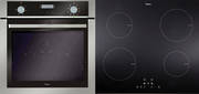 Verso 1-1 Pack 600mm Oven, 9 Function, Stainless Steel and 600mm Induction Cooktop (DISCONTINUED)