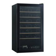 85L Wine Cooler, Black