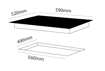 HX-2-6NF-INDUCT dims 336