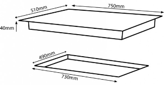 HO-2-75S-4GW dimensions