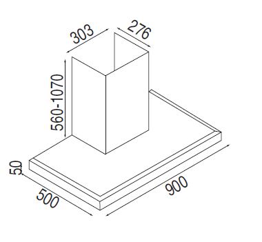 RLCD-9G-1000L dimensions