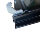 COMPLETE OVEN DOOR - BLK, LEFT-TOP
