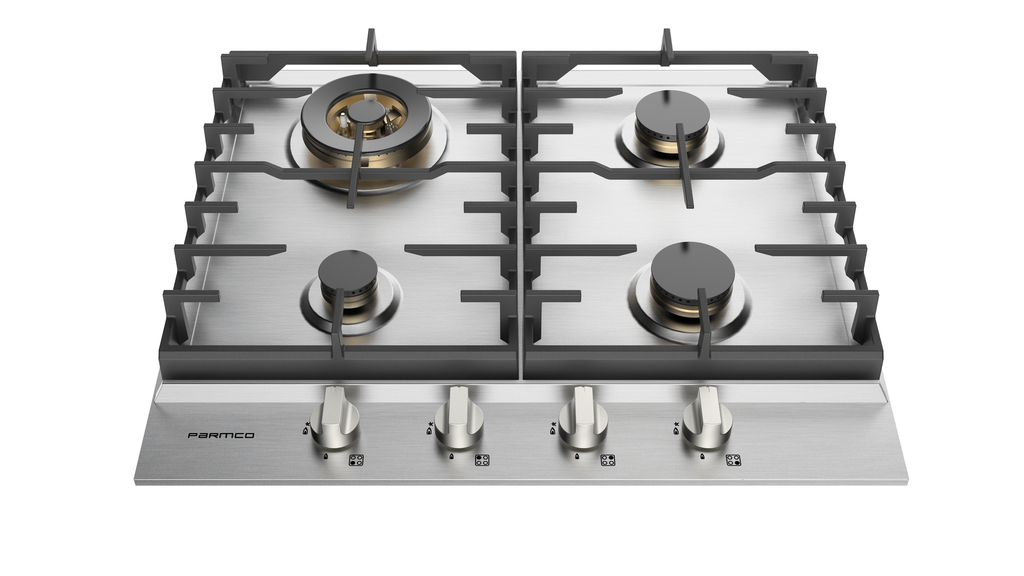 GAS COOKTOP SERIES7 600MM STAINLESS 3BURNER+WOK