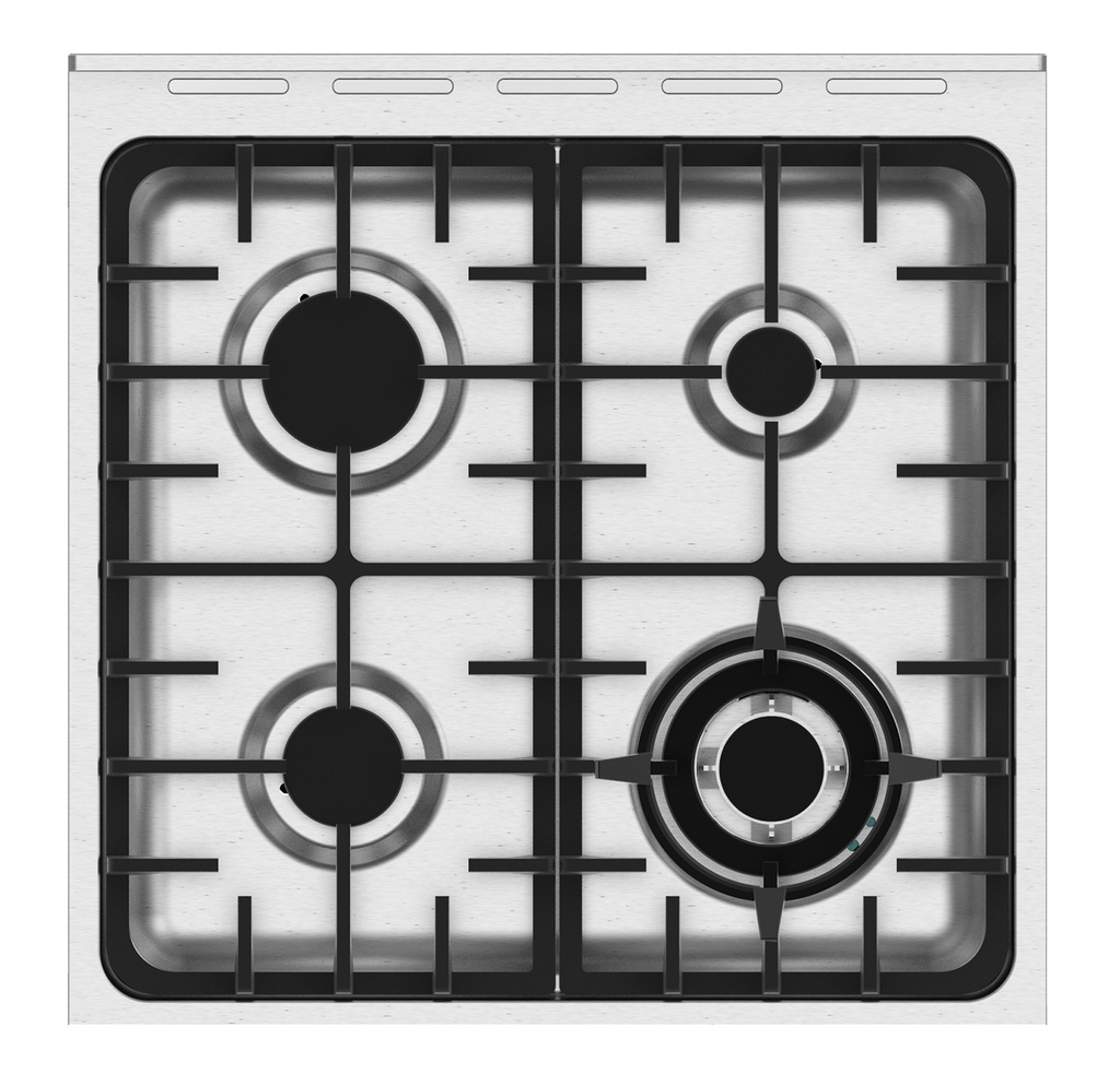 FREESTANDING STOVE 600MM STAINLESS GAS