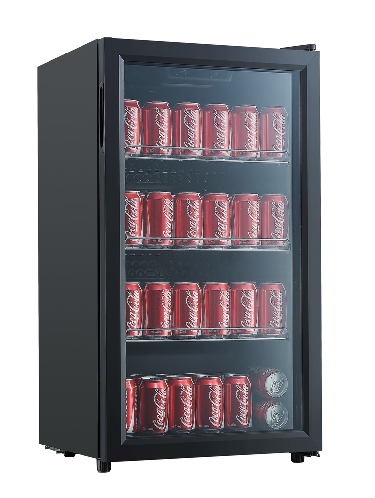 BEVERAGE COOLER 85L BLACK