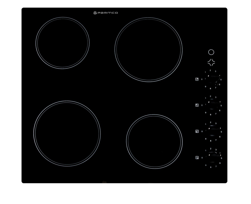 COOKTOP 600MM FRAMELESS CERAMIC