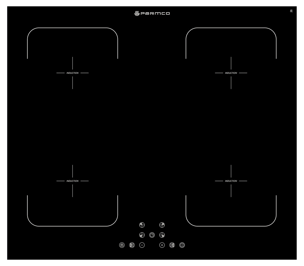 COOKTOP 600MM FRAMELESS INDUCTION ZONELESS