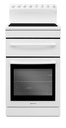 FREESTANDING STOVE 54CM WHITE CERAMIC