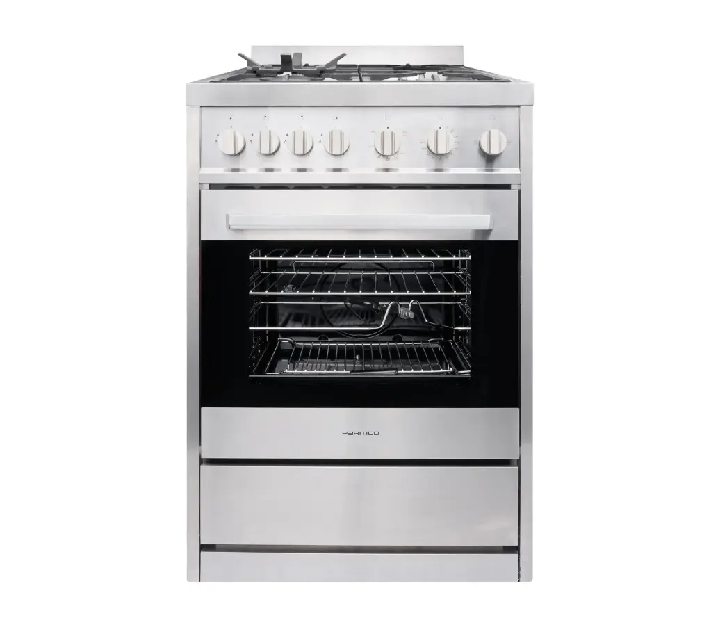 FREESTANDING STOVE 600MM STAINLESS FULL GAS