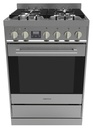 FREESTANDING STOVE 600MM STAINLESS GAS