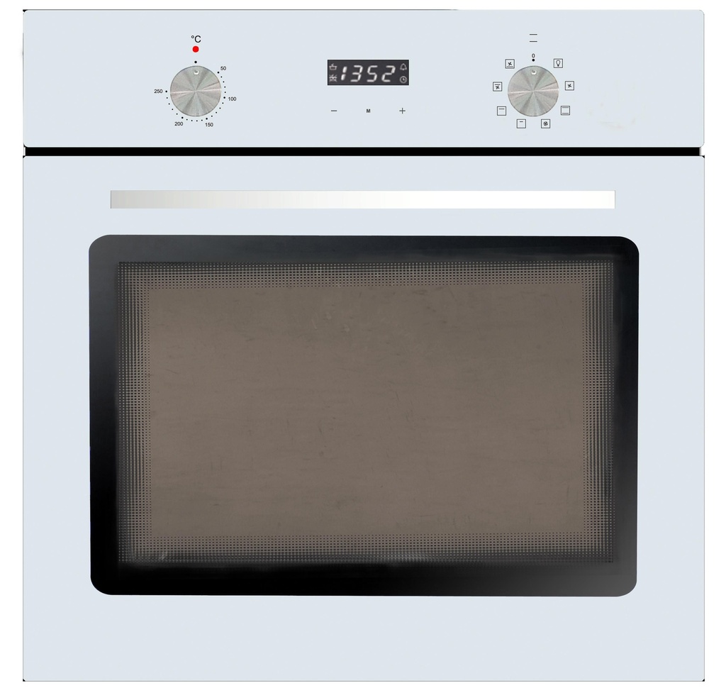 OVEN 600MM WHITE 8FUNCTION 76L