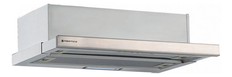 RANGEHOOD TELESCOPIC 900MM STAINLESS 440M3H