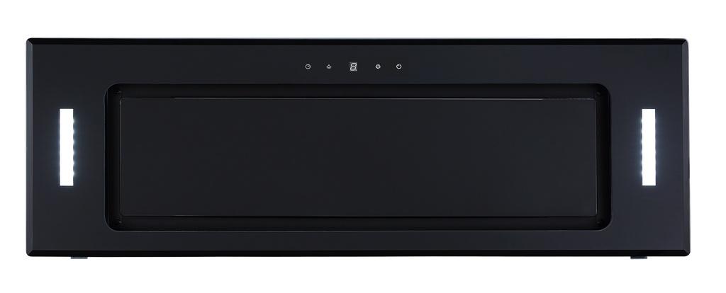 TURBO PAK PLUS 900MM BLACK GLASS 1000M3H