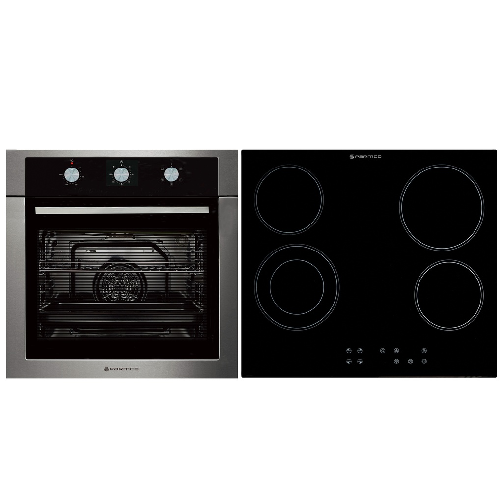 OX7-3-6S-5-1 76L OVEN + HX-2-6NF-CER-T CERAMIC HOB