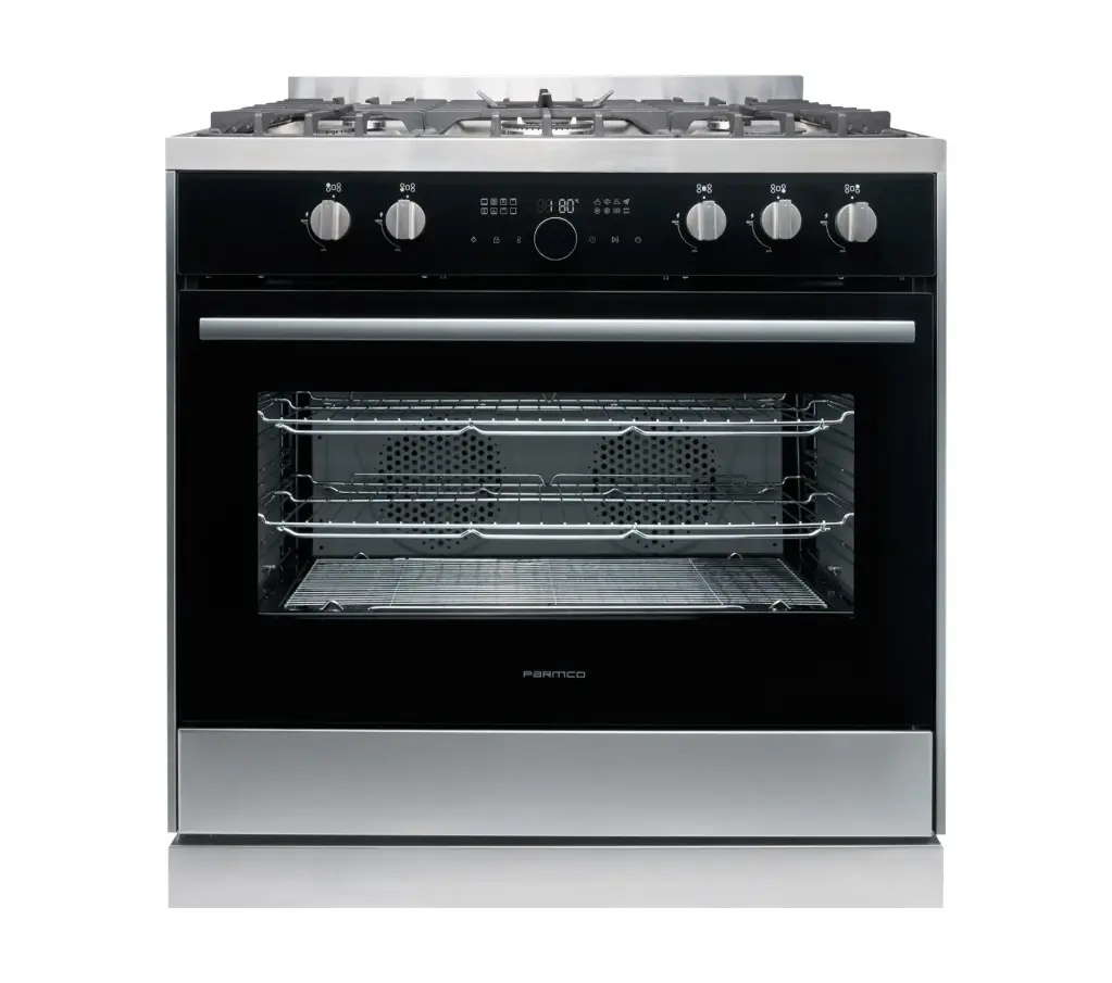 FREESTANDING STOVE 900MM GLASS GAS