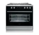 FREESTANDING STOVE 900MM GLASS GAS