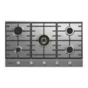 GAS COOKTOP SERIES7 900MM STAINLESS 4BURNER+WOK