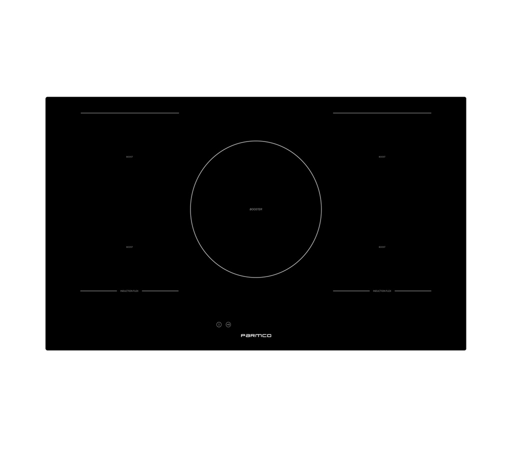 COOKTOP SERIES6 900MM BLACK INDUCTION ZONELESS 5 BURNER