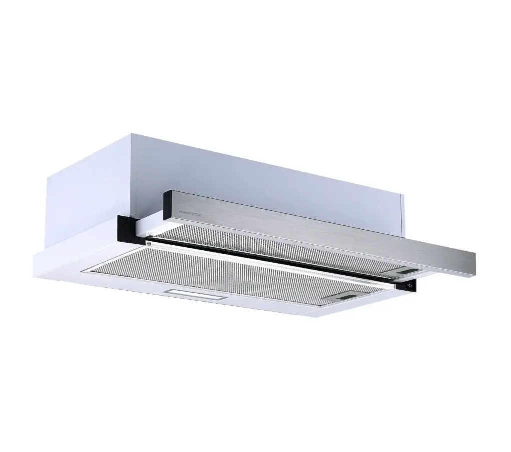 RANGEHOOD RETRACTABLE 600MM STAINLESS 440M3H
