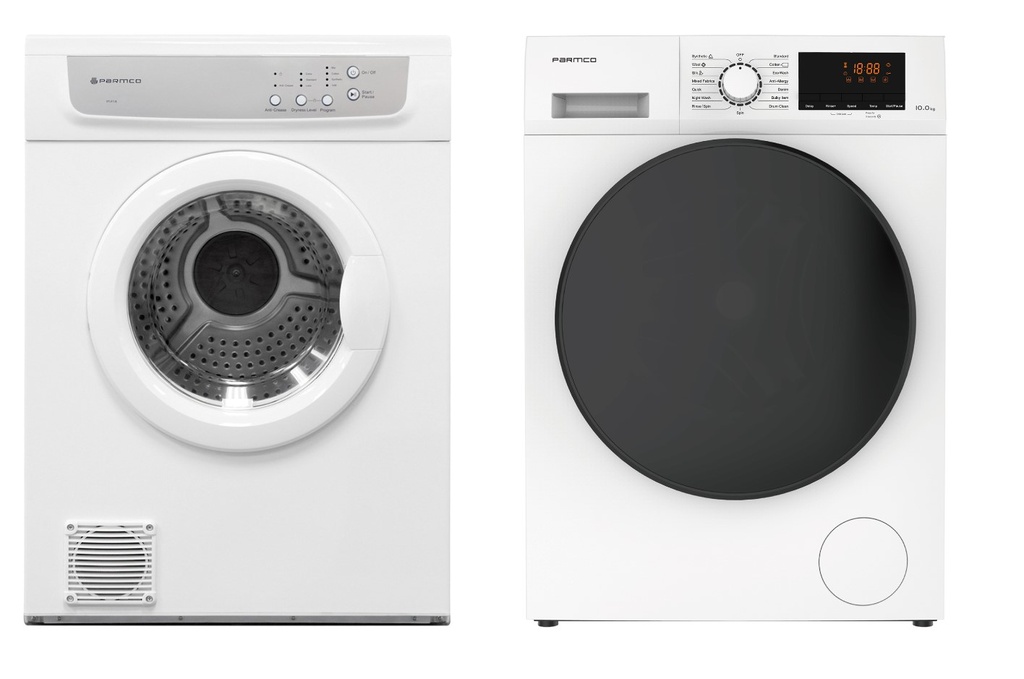 WM10WF03 10KG FRONTLOADER + PT-F7-R 7KG DRYER COMBO