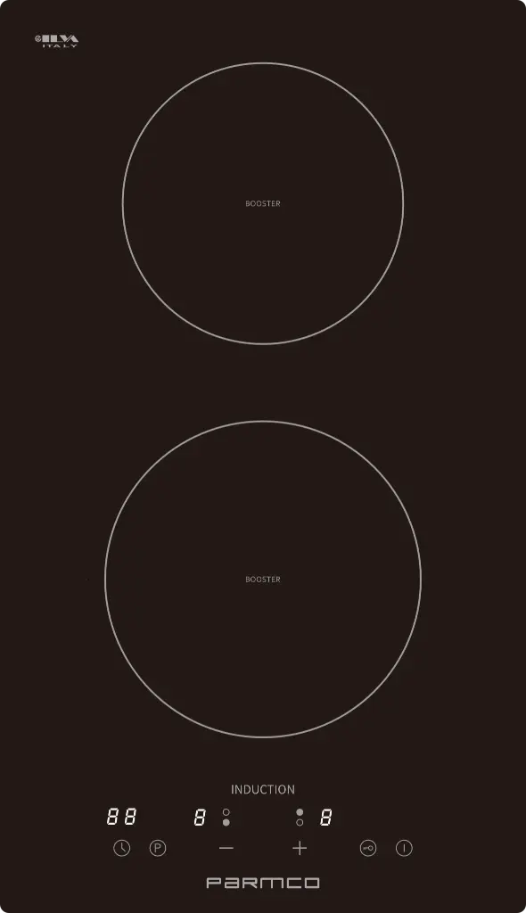 COOKTOP SERIES3 300MM BLACK INDUCTION 2 BURNER