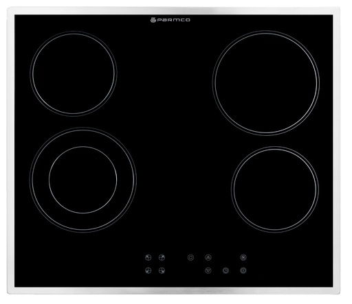[HX-2-6S-CER-T] COOKTOP 600MM STAINLESS CERAMIC TOUCH