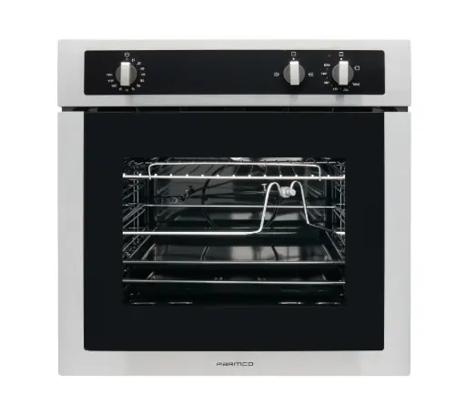 [OV-1-6S-GAS] OVEN 600MM STAINLESS FULL GAS 3FUNCTION 56L