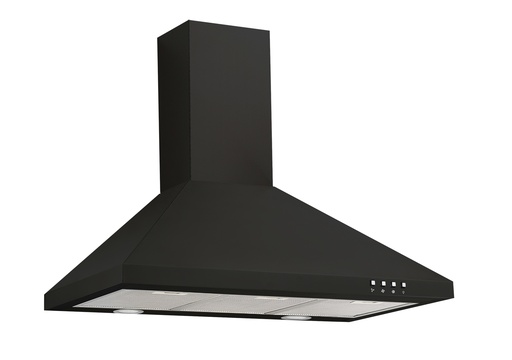 [URCAN-9B-1000L] RANGEHOOD CANOPY 900MM BLACK 1000M3H