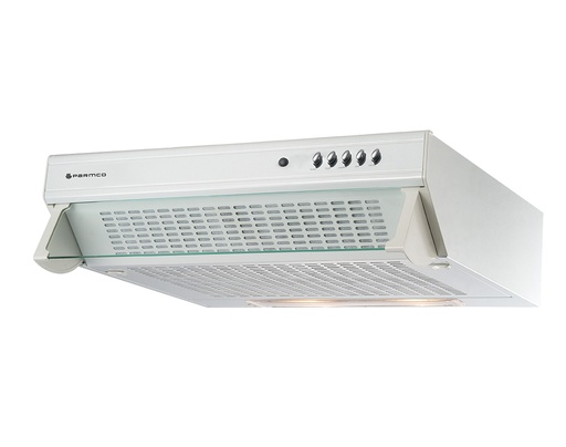[T5C-6W-350] RANGEHOOD CAPRICE 600MM WHITE 350M3H