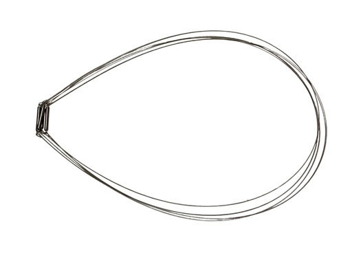 [XG218110000107] DOOR SEAL CLAMP OUTTER