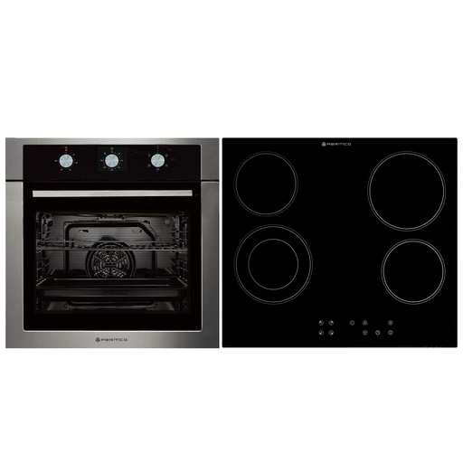 [PARMCO 3-1] OX7-3-6S-5-1 76L OVEN + HX-2-6NF-CER-T CERAMIC HOB