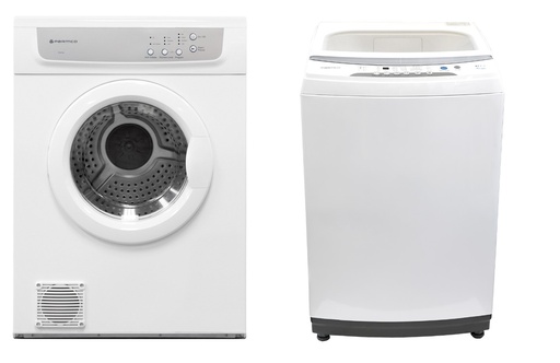 [LAUNDRY COMBO B] WM10WT 10KG TOPLOADER + PT-F7-R 7KG DRYER COMBO