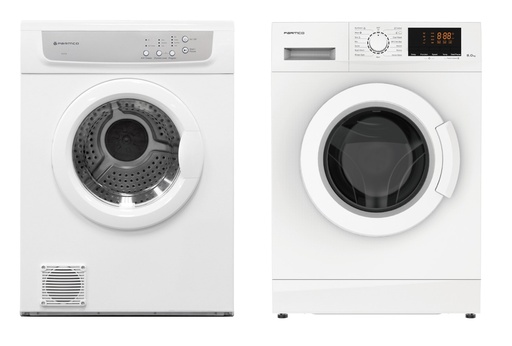 [LAUNDRY COMBO C] WM8WF 8KG FRONTLOADER + PT-F7-R 7KG DRYER COMBO