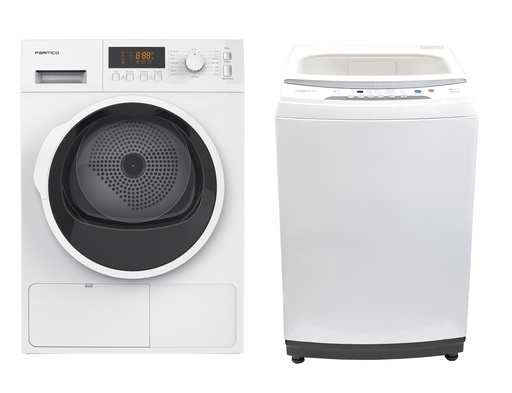 [LAUNDRY COMBO J] WM10WT 10KG TOPLOADER + DR8WHP 8KG HEAT PUMP DRYER COMBO