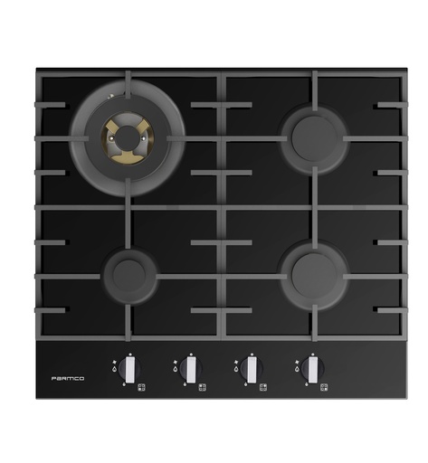 [HO76GGW4] GAS COOKTOP SERIES7 600MM GLASS 3BURNER+WOK