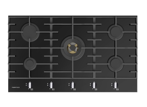 [HO79GGW5] GAS COOKTOP SERIES7 900MM GLASS 4BURNER+WOK