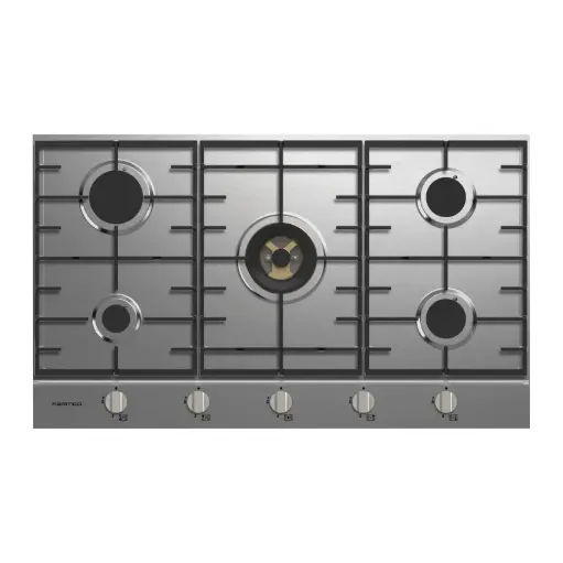 [HO79SGW5] GAS COOKTOP SERIES7 900MM STAINLESS 4BURNER+WOK