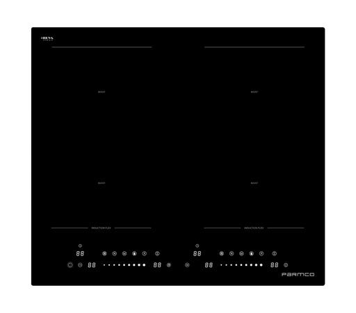 [HO66BIZ4] COOKTOP SERIES6 600MM BLACK INDUCTION ZONELESS 4 BURNER